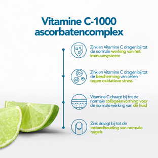 Bonusan Vitamine C-1000 Ascorbatencomplex Tabletten 90TB
