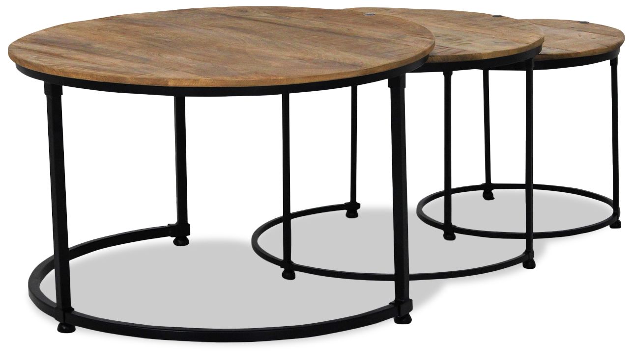 Salontafelset Esprezzo ⌀77  x H48 cm