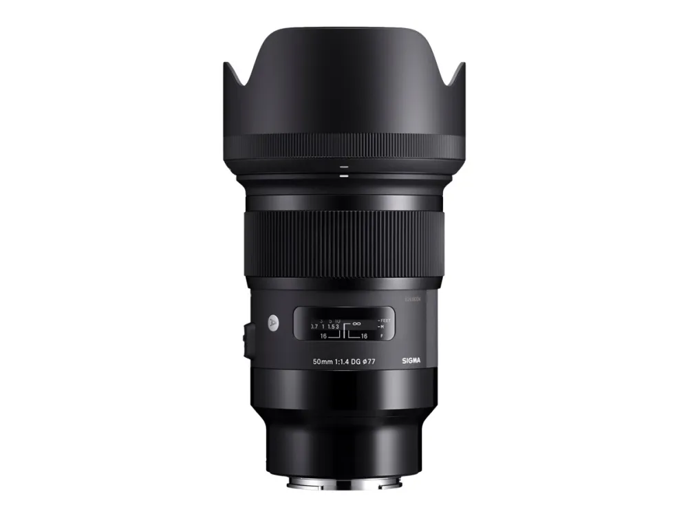 Sigma Art - Objektiv - 50 mm - f/1.4 DG HSM - Sony E-mount - for Sony Cinema Line; a VLOGCAM; a1; a1 II; a6700; a7 IV; a7C; a7C II; a7CR; a7R V; a9 III