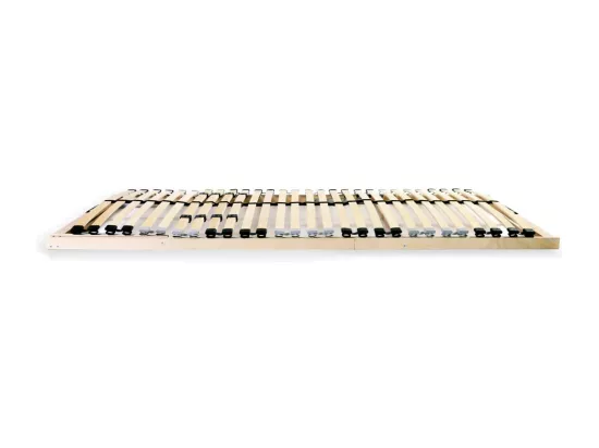 Sommiers à lattes 2 pièces avec 28 lattes 7 zones 70x200 cm
