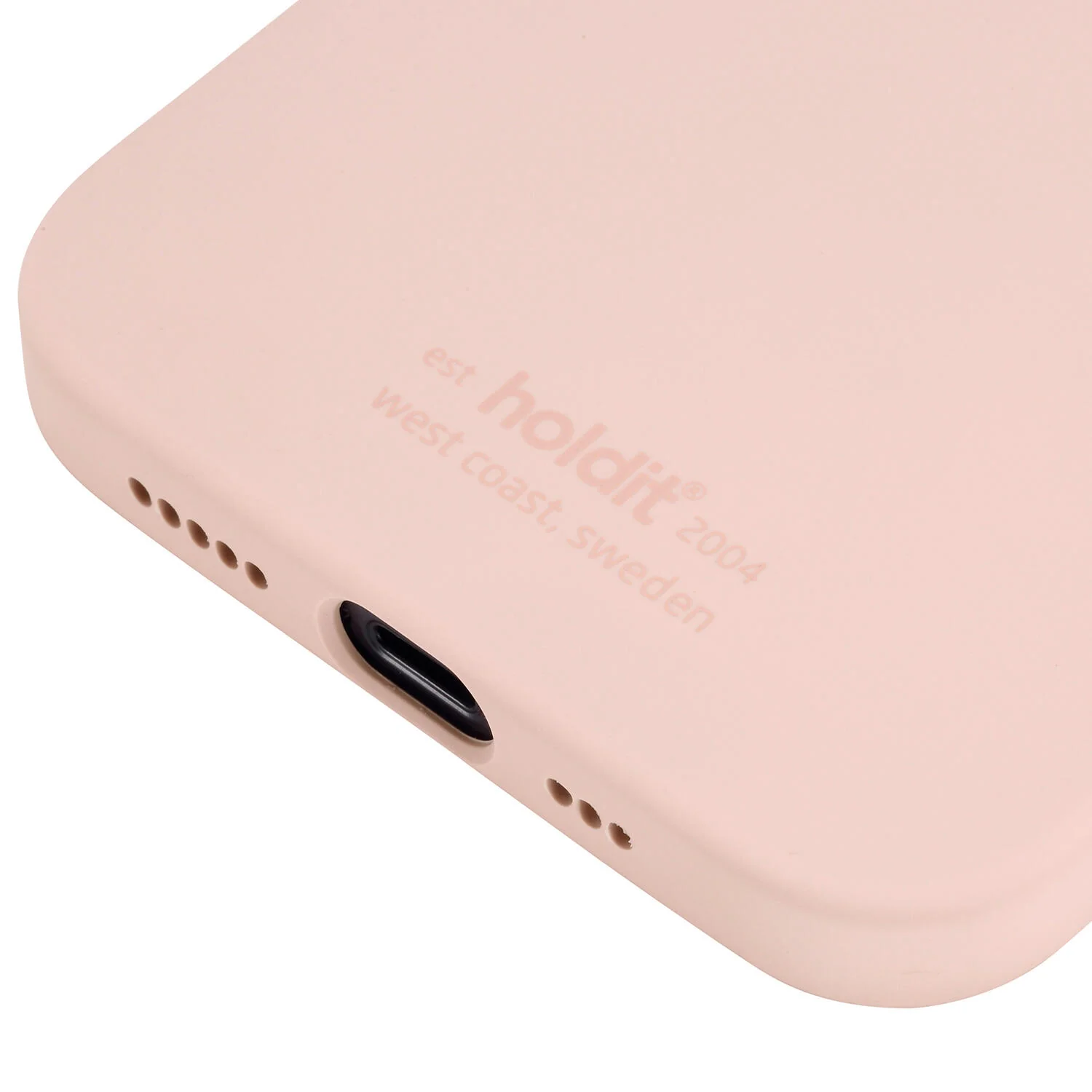 Holdit  iPhone 12/12 Pro Silicone cover - Blush Pink