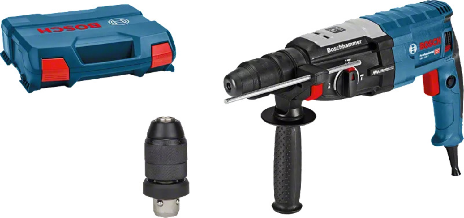 Bosch GBH 2-28 F SDS-plus Combihamer incl. snelspanboorkop in L-Boxx - 880W - 3,2J
