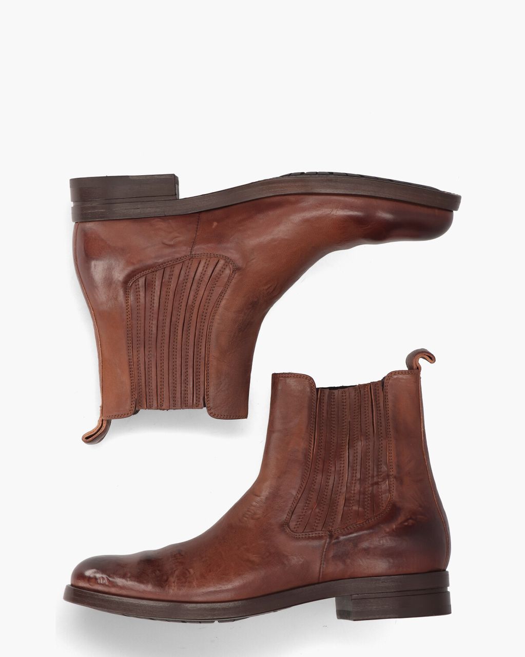 Fabrizio Silenzi 3028 Bruin Heren Chelseaboots