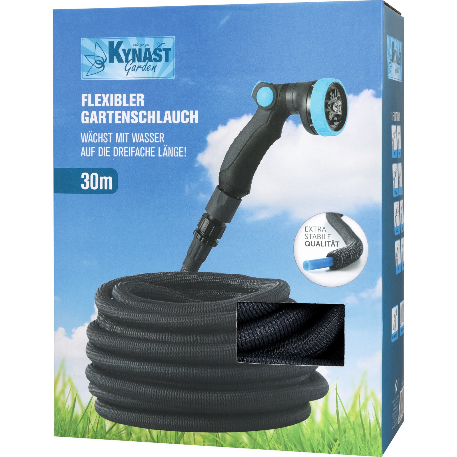 Flexschlauch Latex 10-30 m inkl. Zubehör