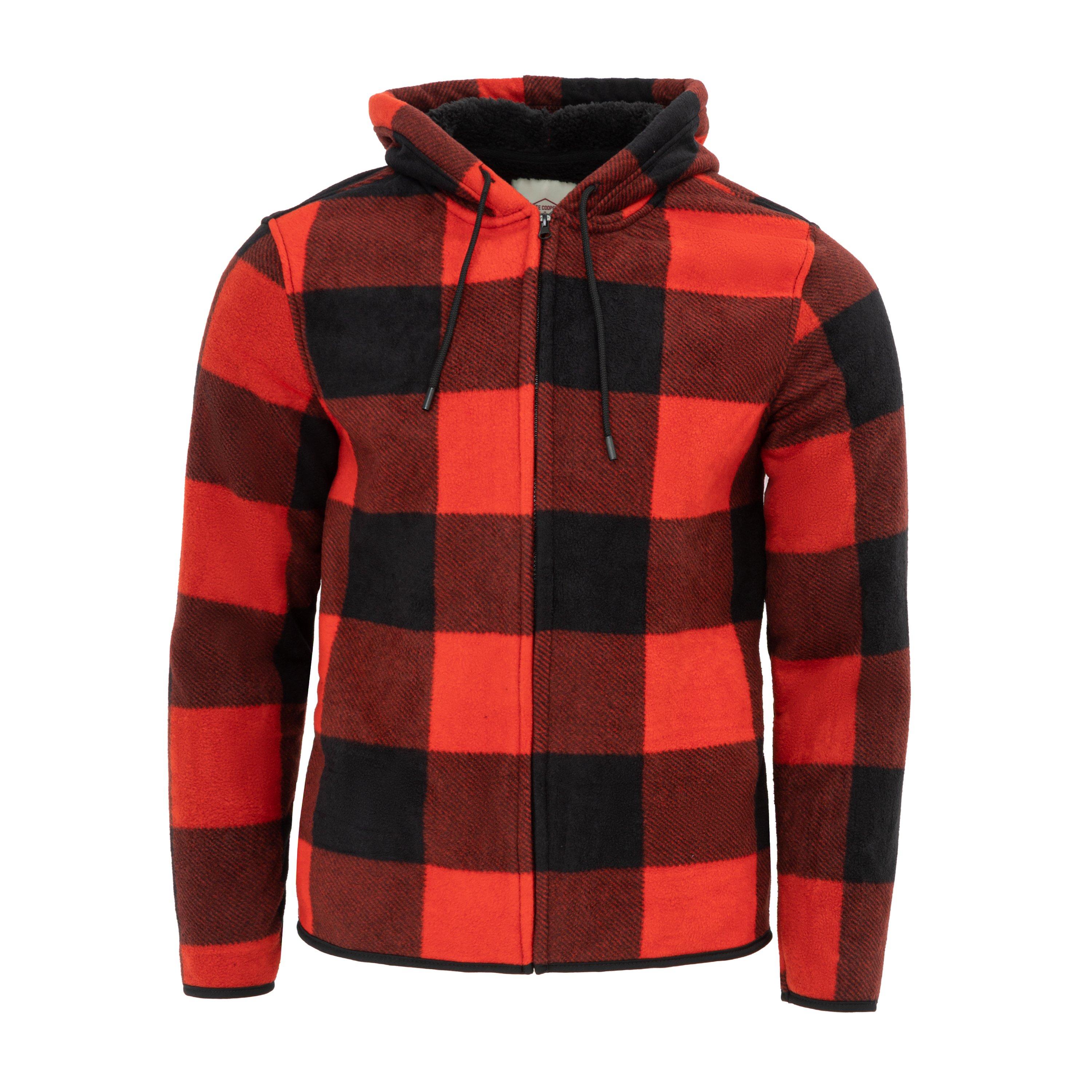 Lee Cooper Zip Mens Sherpa Jacket