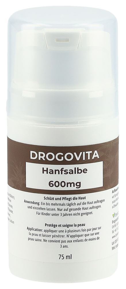 DROGOVITA Hanfsalbe Salbe 600 mg Disp 75 ml