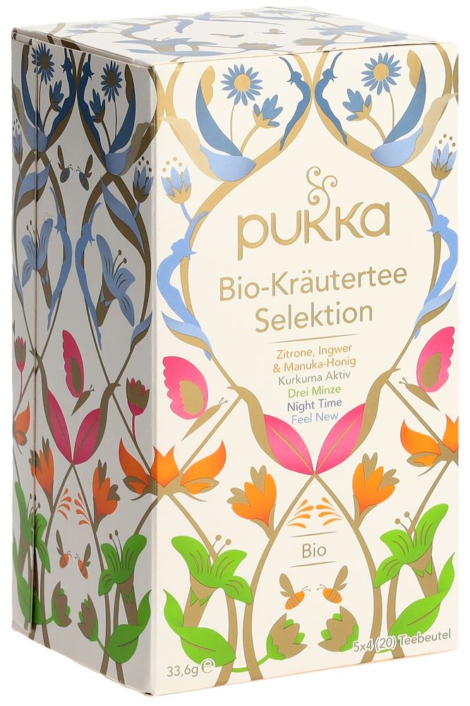 PUKKA Kräutertee Selektion Tee<br>20 Stück, Beutel, TEES, Bio deutsch