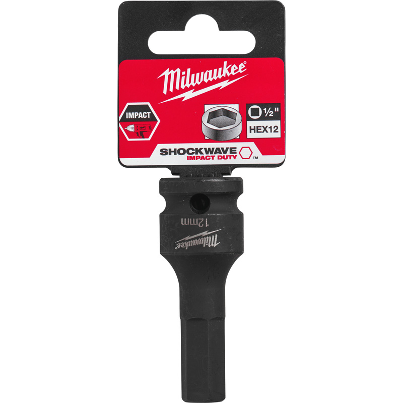 Milwaukee slagdop Shockwave 1/2 HEX12