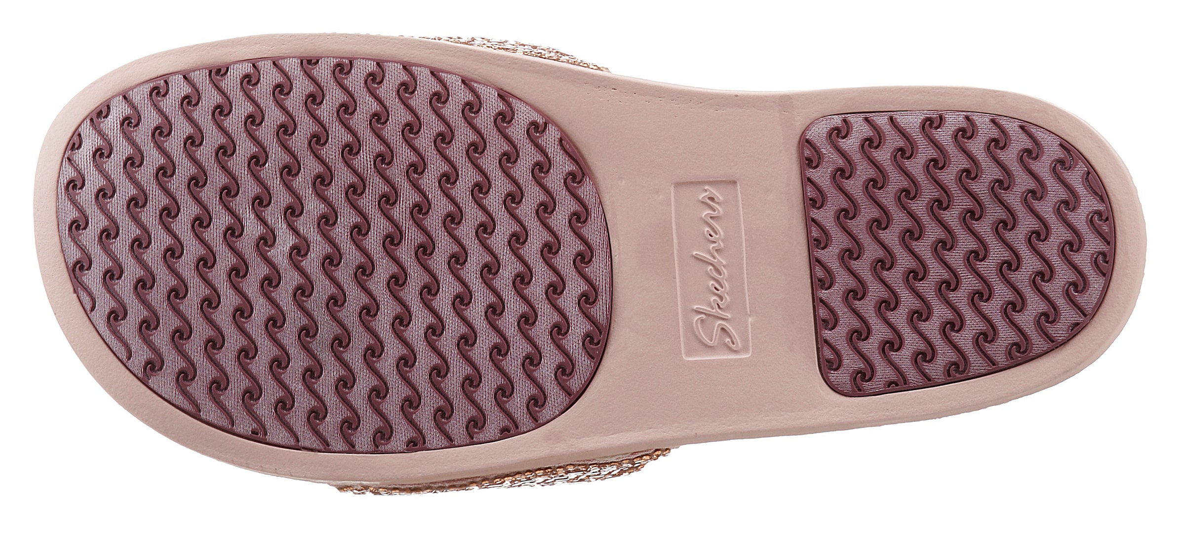 Skechers Pantolette »POP UPS NEW SPARK«  , Sommerschuh, Schlappen mit funkelnder Bandage