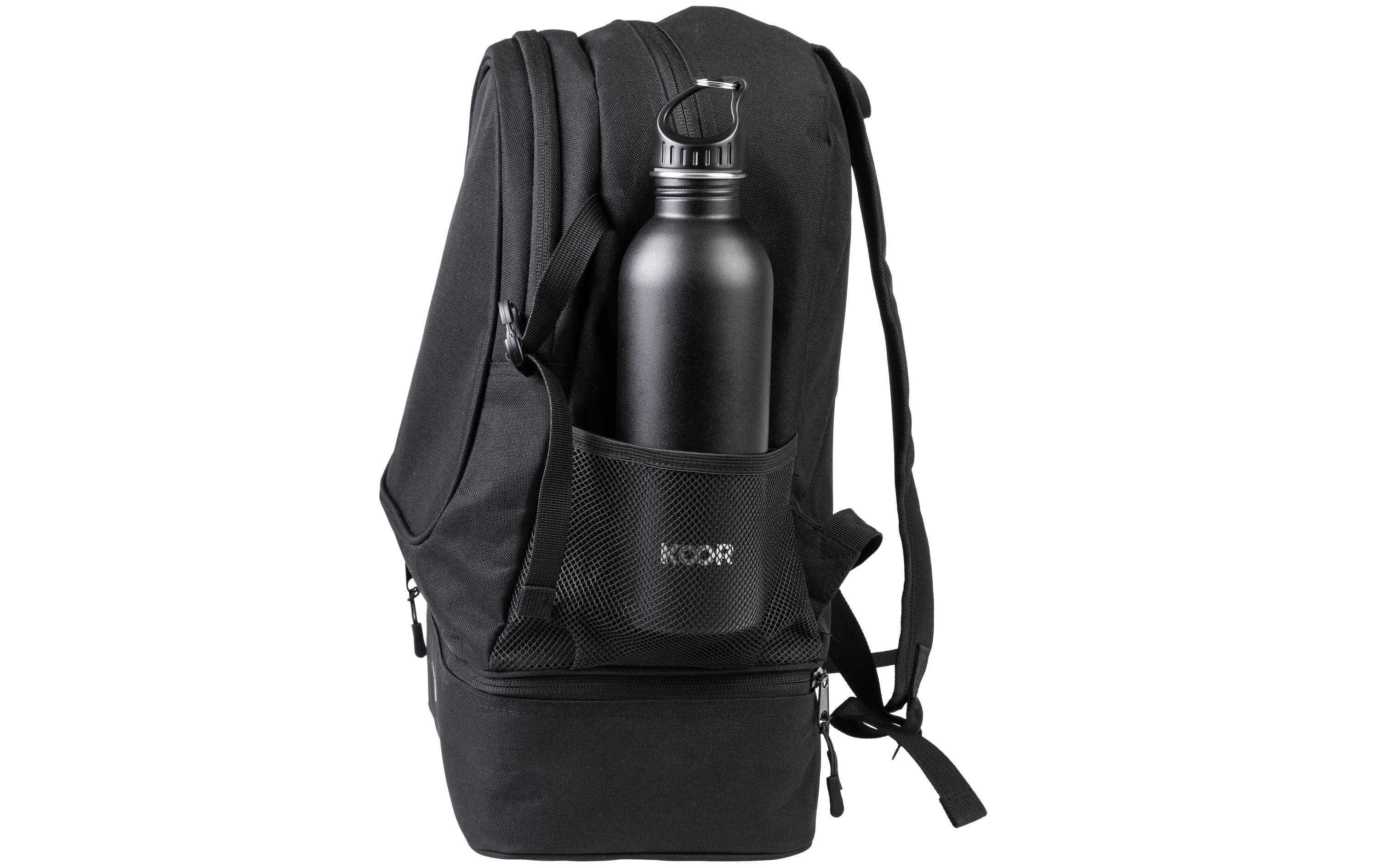 Rucksack 30 l, SchwarzSportrucksack mit Ballnetz