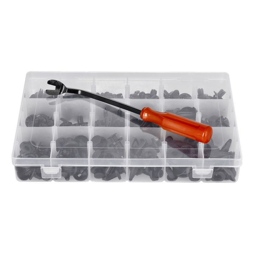 Plastklips for bil 190 deler