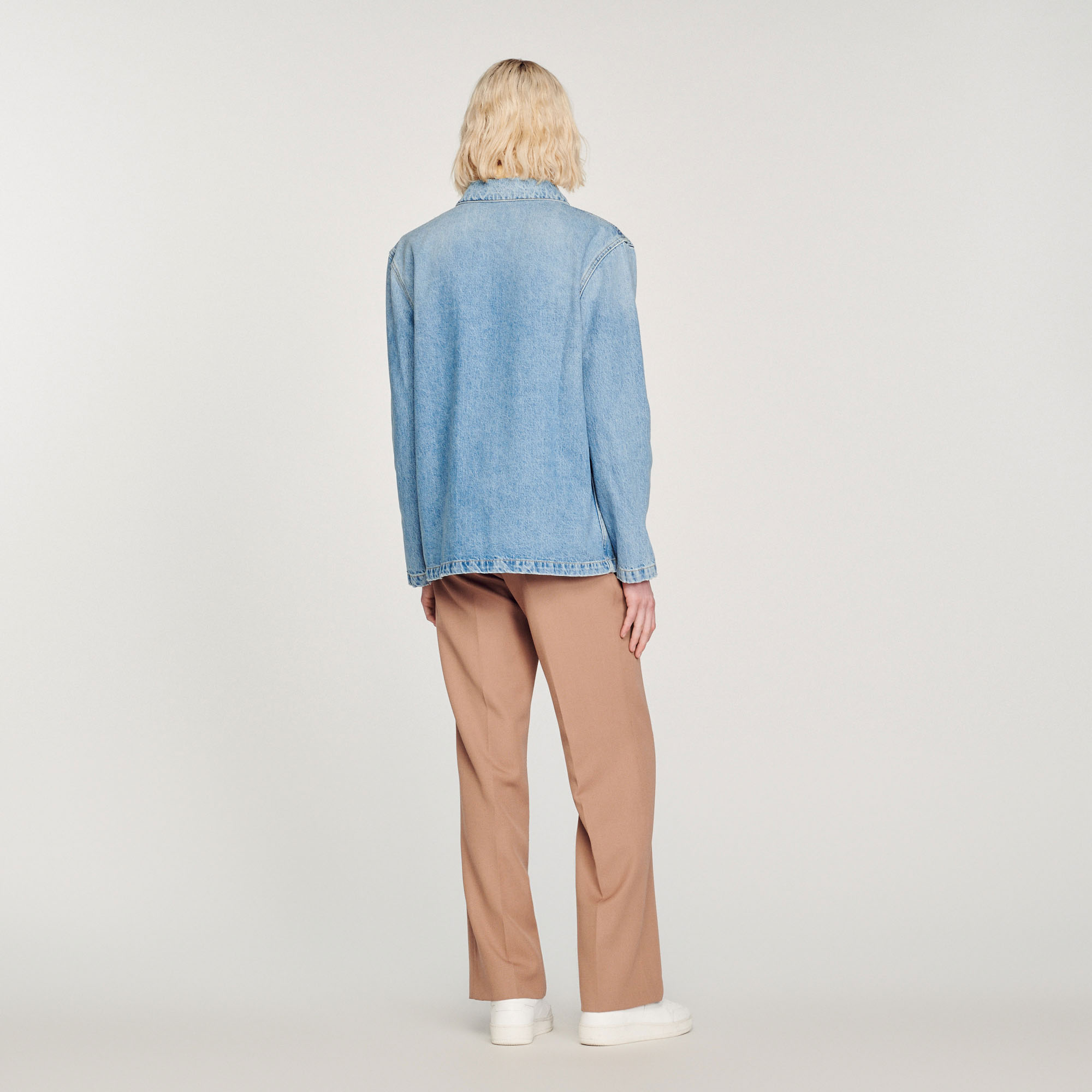 Blouson worker en denim
