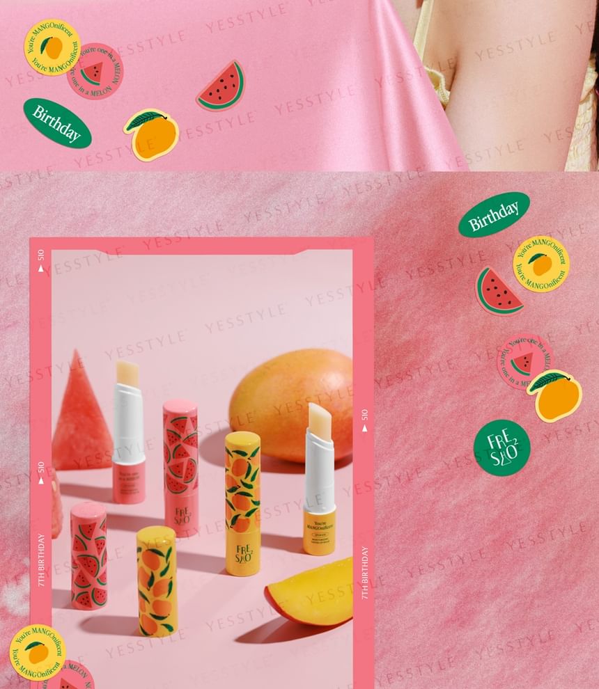 FreshO2 - Birthday Edition Hydraterende Getinte Lippenbalsem