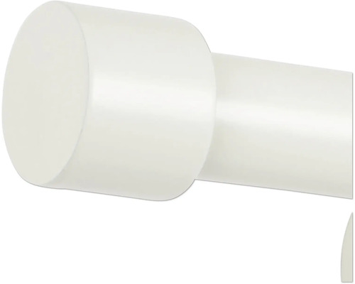 Uitschuifbare gordijnroedeset, Cosy warm grijs, 120-210 cm, Ø 16/19 mm