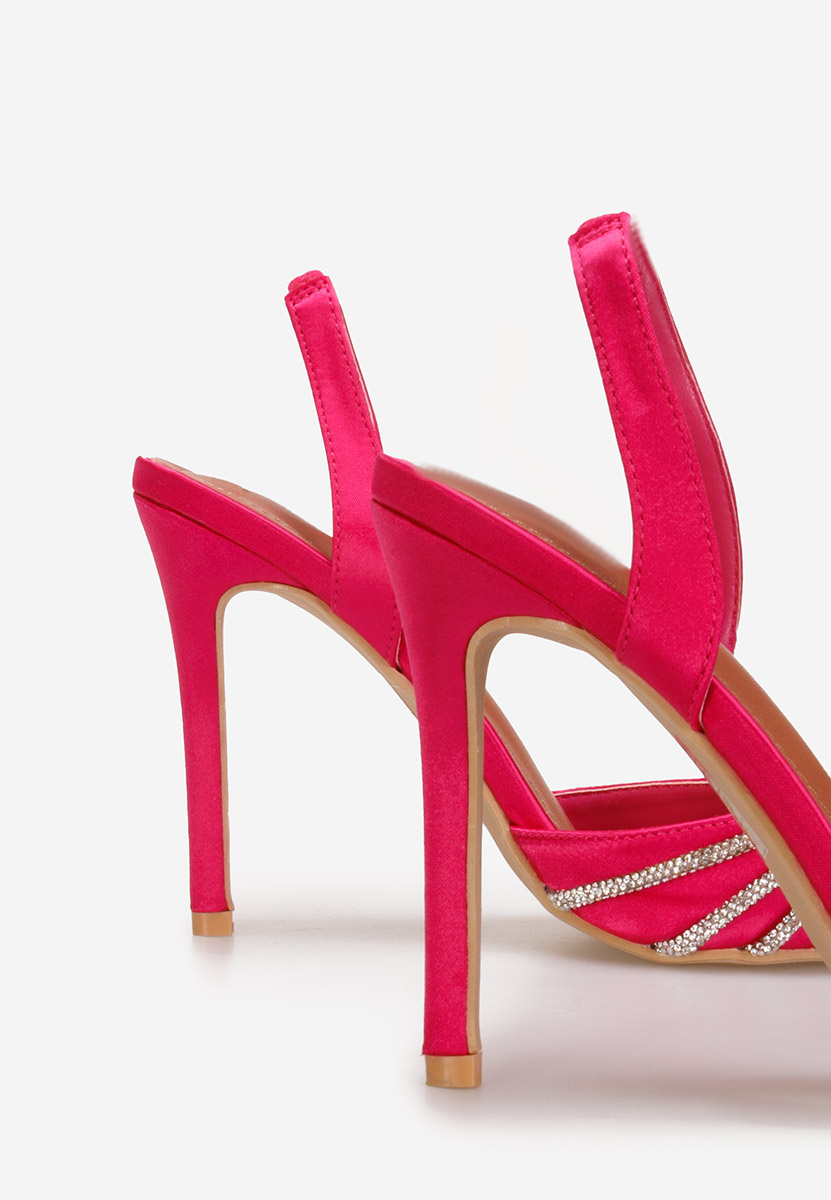 Chaussures stiletto élégantes fuchsia Viviana