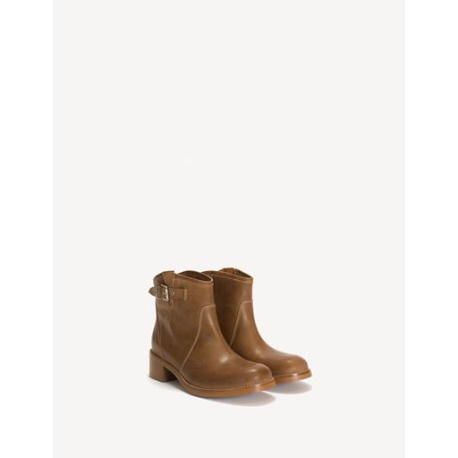 Dico Copenhagen Hunter Buckle Støvler, Dark Tan, 39
