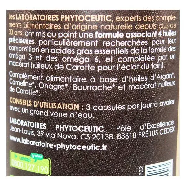 Phytoceutic Huiles Précieuses Bio 105 capsules