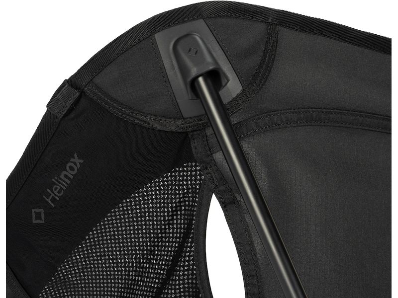HELINOX Chair One (re) Schwarz Stuhl mit Aluminiumlegierung