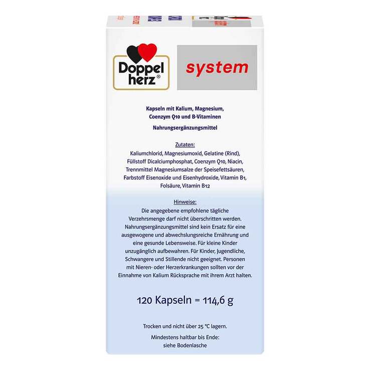 Doppelherz Cardio Komplex system Kapseln, 120 St