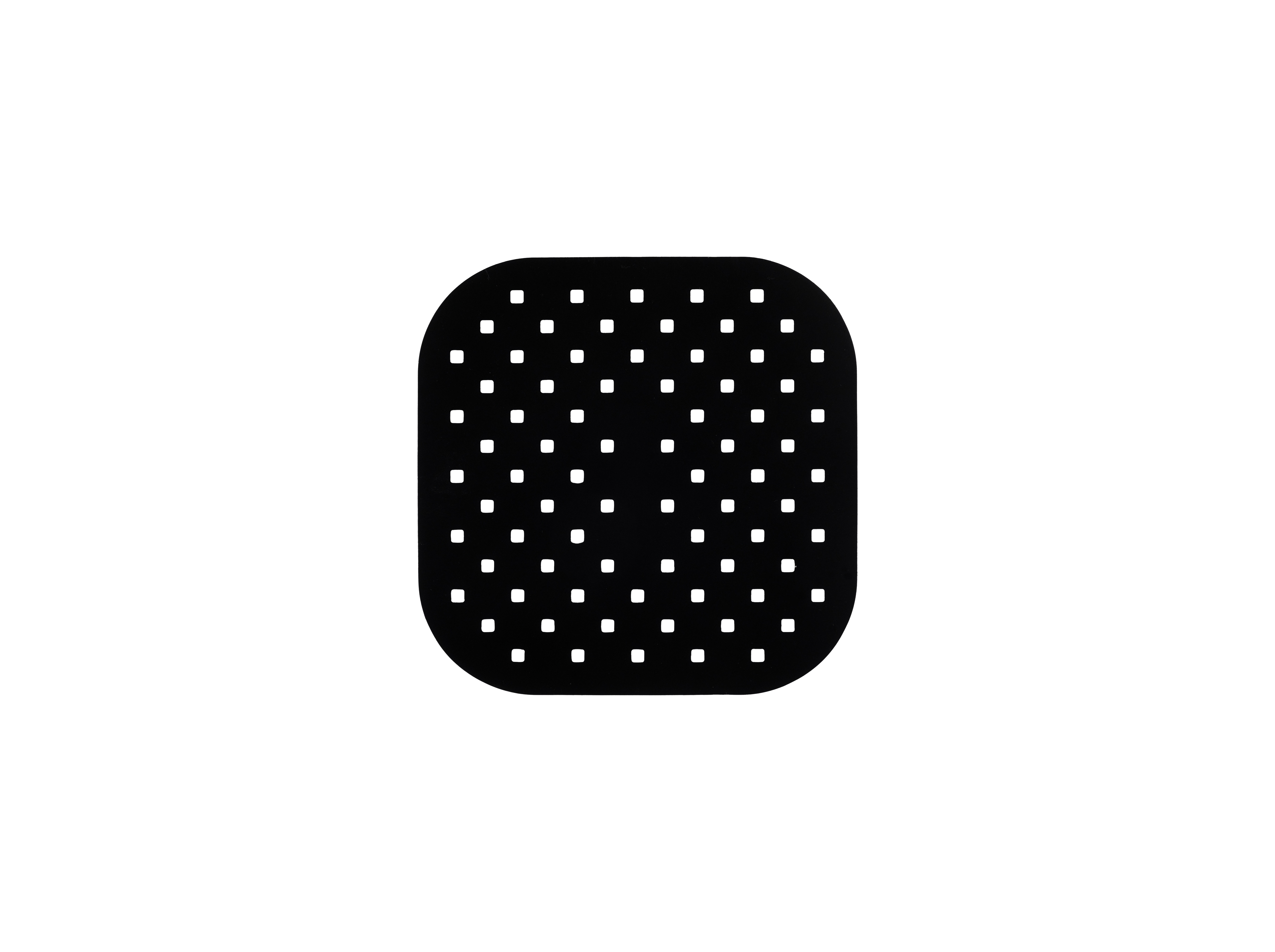 BASE PARA AIR FRYER GRILO SILICONE QUADRADA 20CM