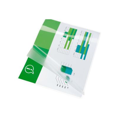 GBC HeatSeal Document Pouch - pack de 25 - brillant - 154 x 216 mm - pochettes plastifiées