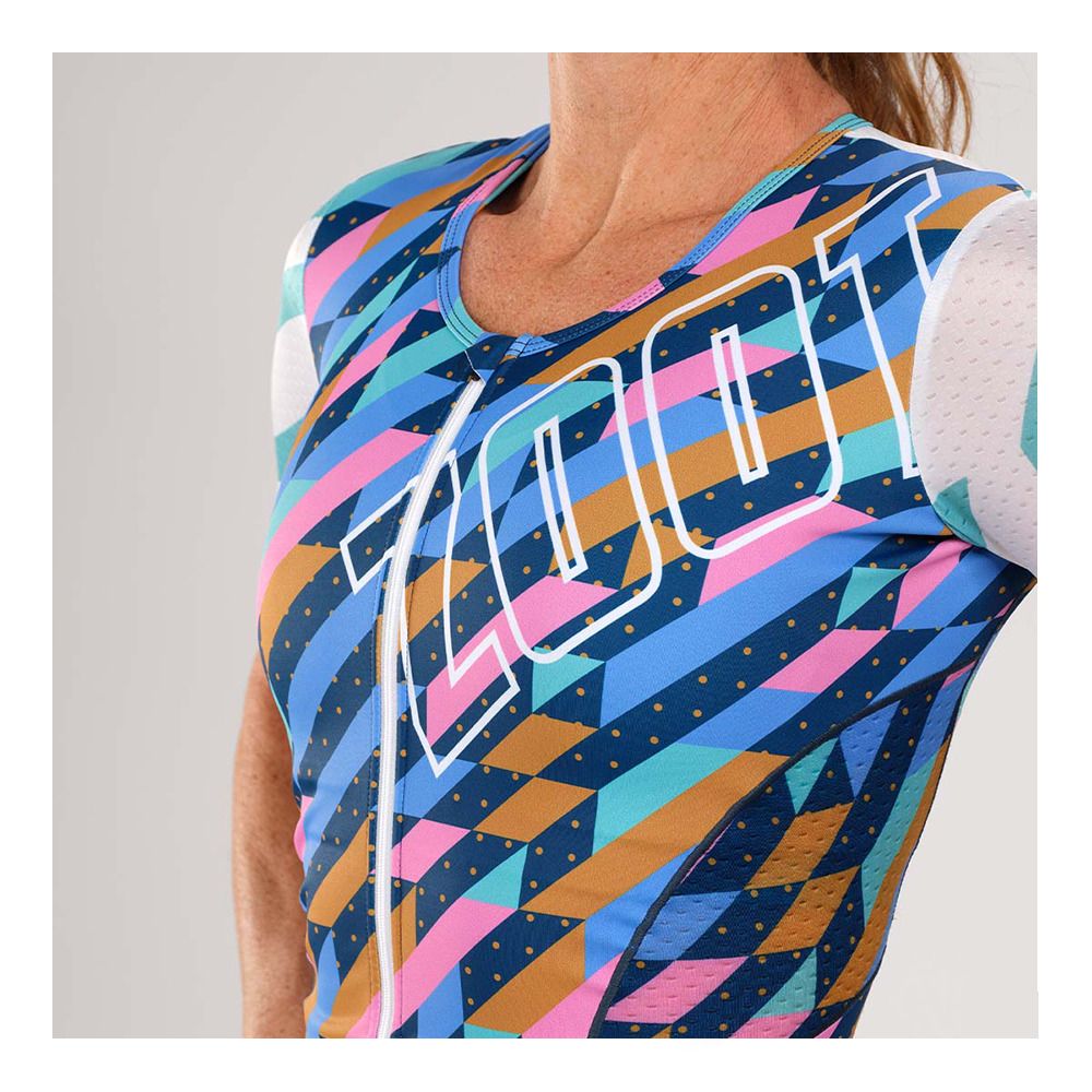 Zoot LTD TRI AERO FZ - Combinaison trifonction shorty Femme unbreakable