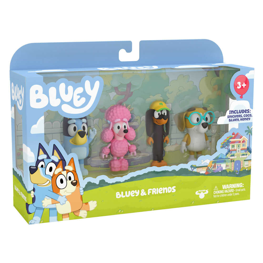 Bluey 4-pack Vrienden