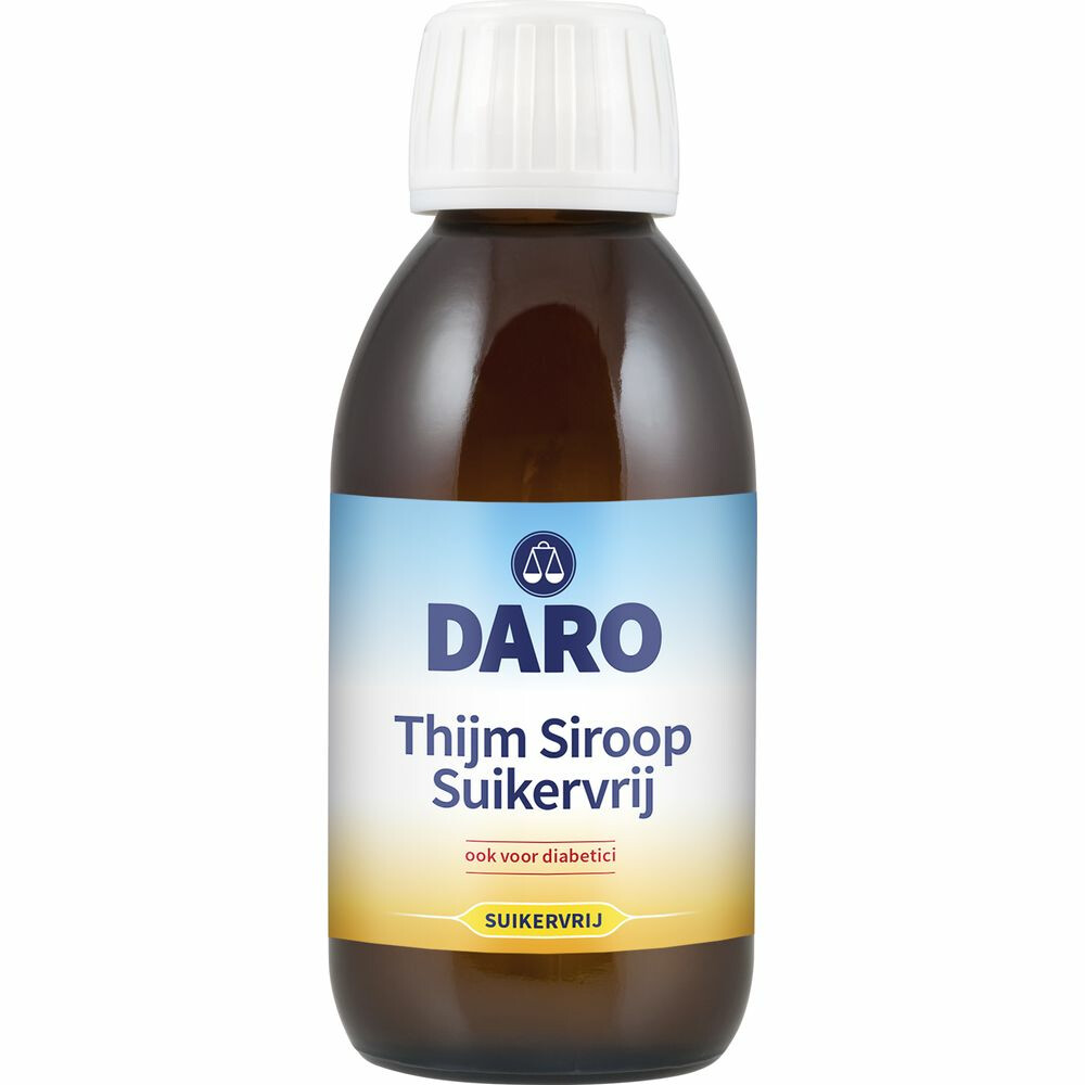 Daro Thijmsiroop Suikervrij200 ml