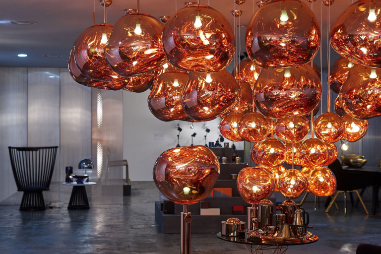 Tom Dixon Fan stoel naturel