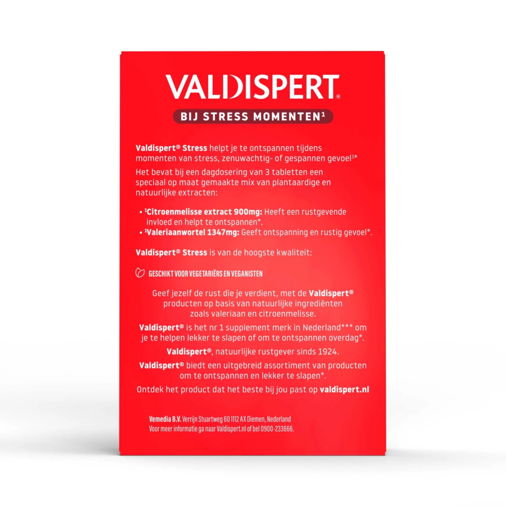 Valdispert Stress 20 tabletten