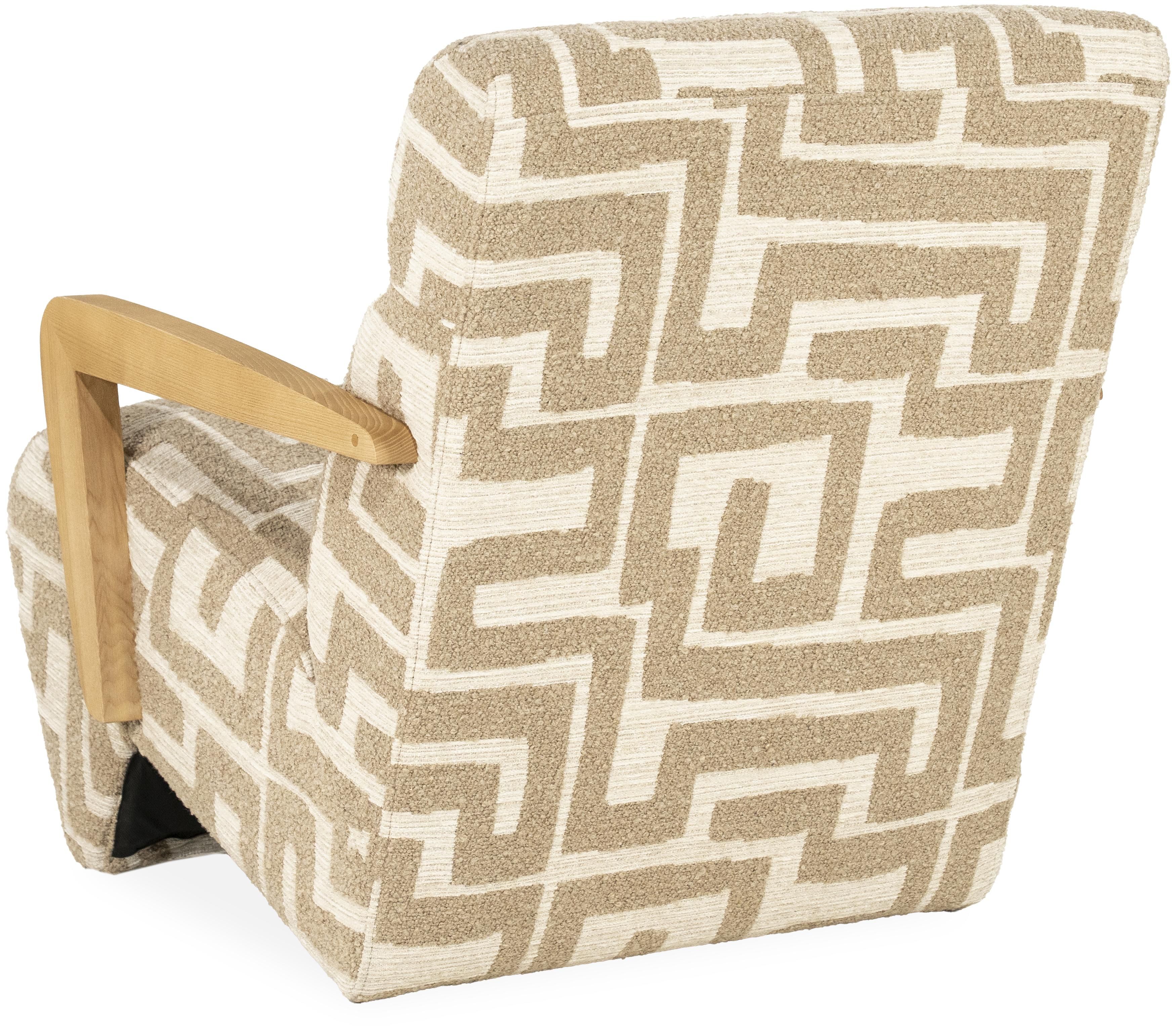 Fauteuil Taupe 96501 Olek B88 x D69 x H76 cm