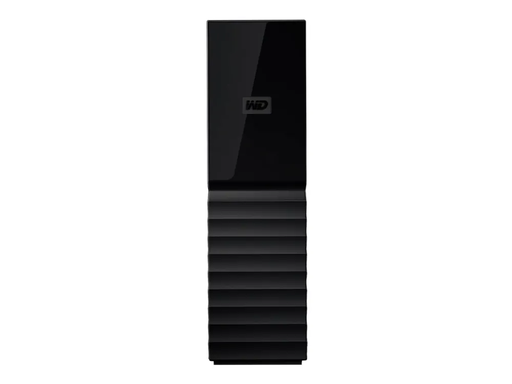 WD My Book WDBBGB0080HBK - Harddisk - krypteret - 8 TB - ekstern (stationær) - USB 3.0 - 256-bit AES - sort