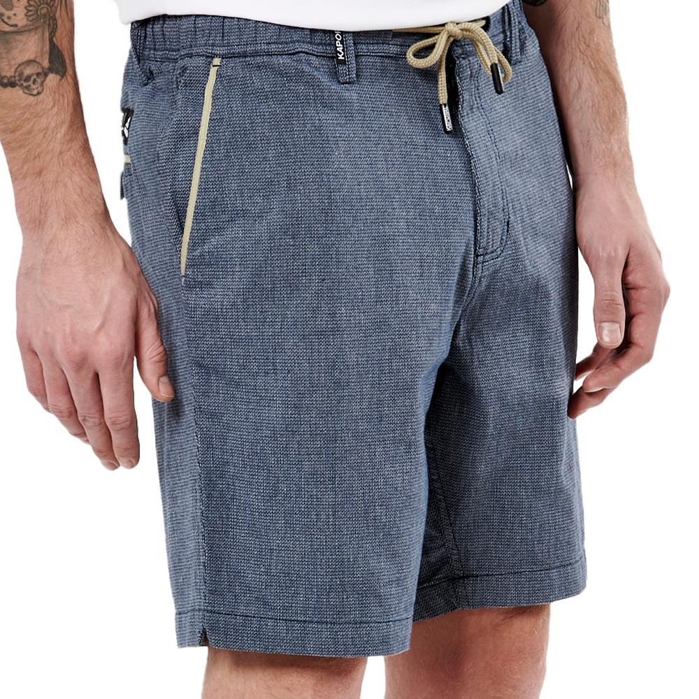 Kaporal Short Bleu Homme Kaporal Maorie