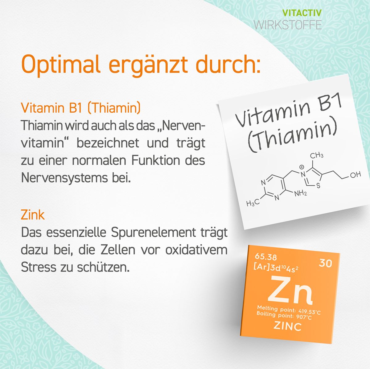 feelgood® SPERMIDIN Kapseln + Vitamin B1 + Zink