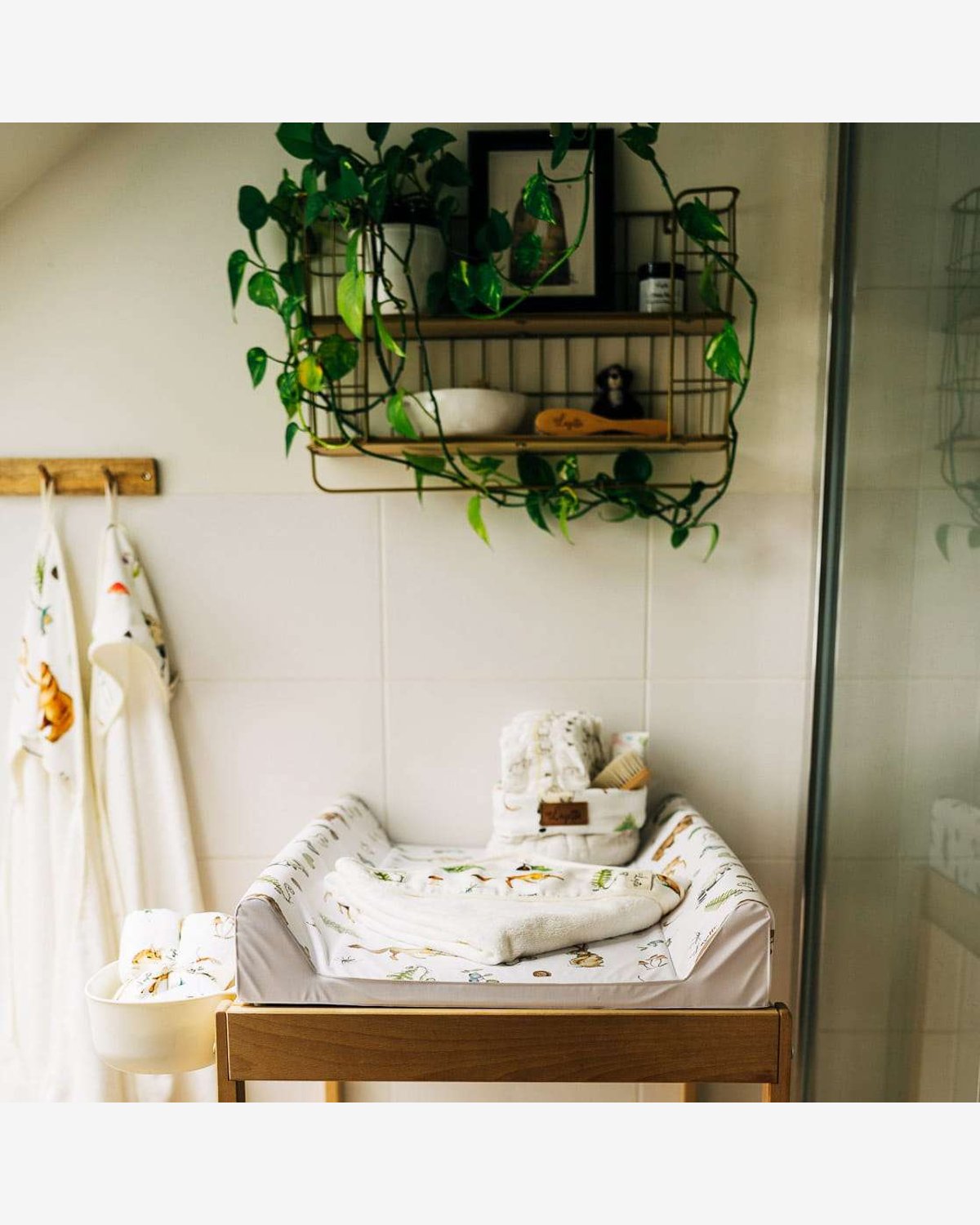 Badehåndkle Baby – 100% Bambus – 85x85cm