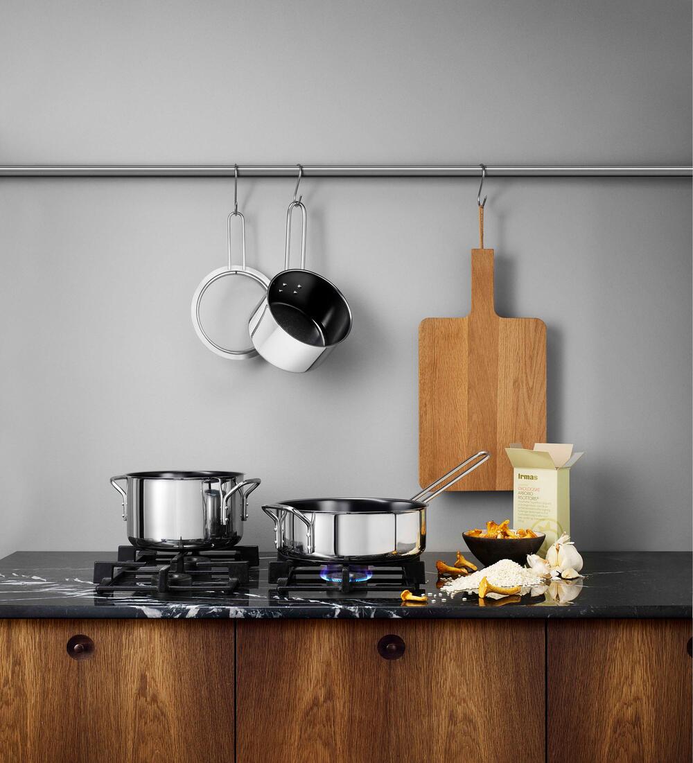 Eva Trio  Ø24 cm - Stainless Steel Keramisk sauterpande