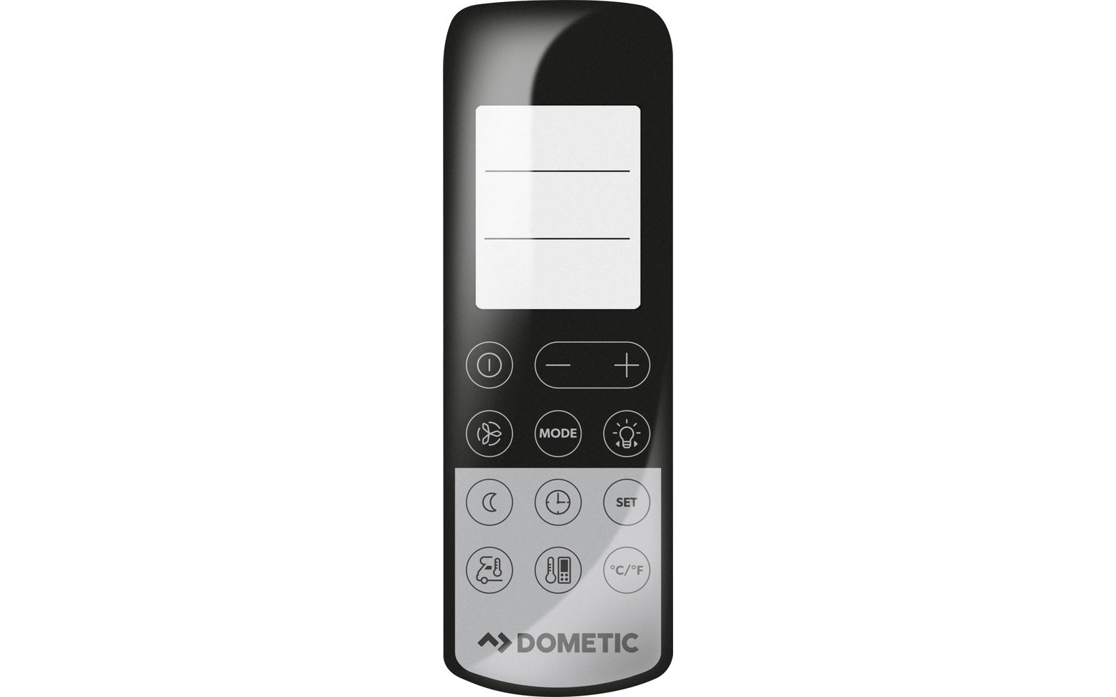 Dometic FreshJet 2200 Dachklimaanlage mit Luftverteilerbox und Fernbedienung für Reisemobile bis 7 Meter Grau