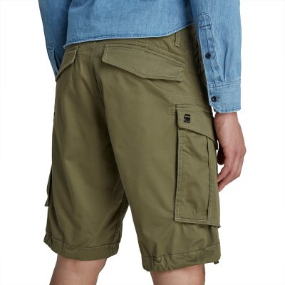 Short homme Rovic Zip Relaxed 12 VERT G-STAR