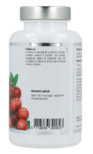 Nutrivian D-Mannose 500mg Capsules 100CP