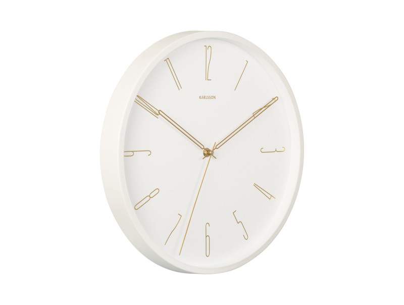Wall Clock Belle Numbers KA5898BK Black