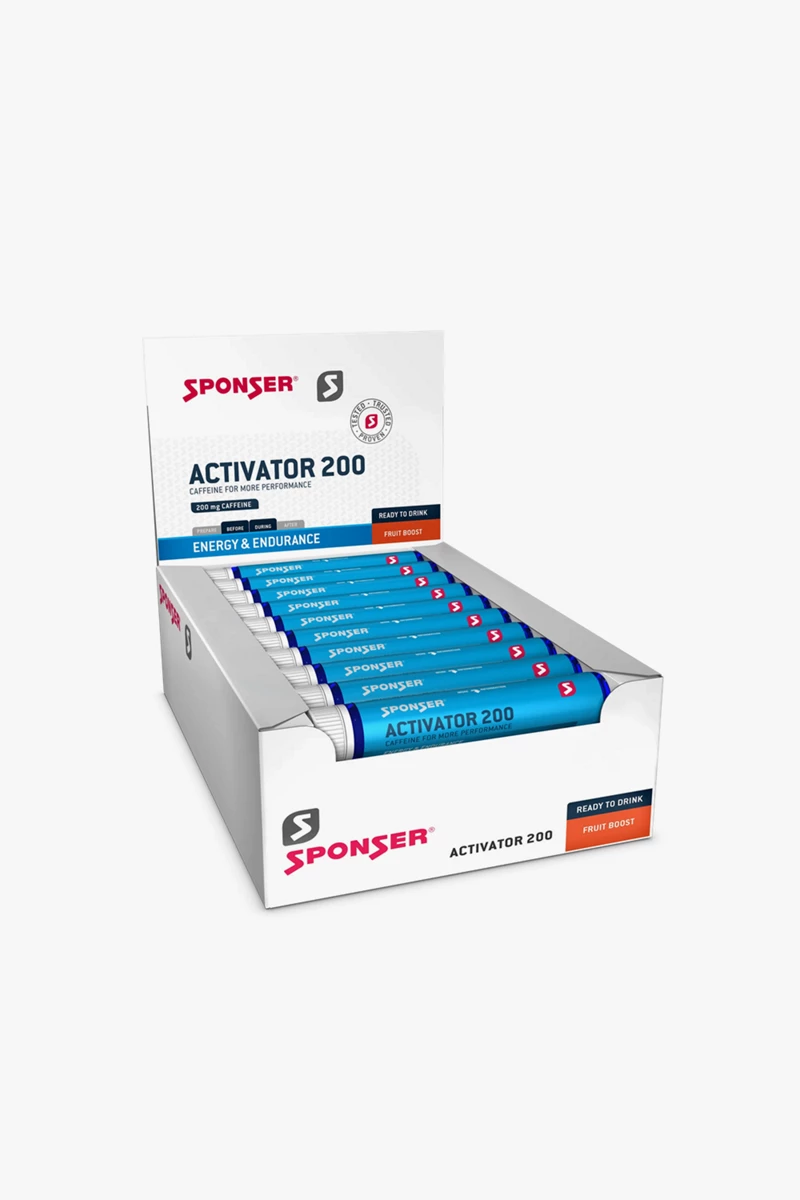 Sponser Activator 200 Fruit Boost 30 x 25 ml Trinkampullen