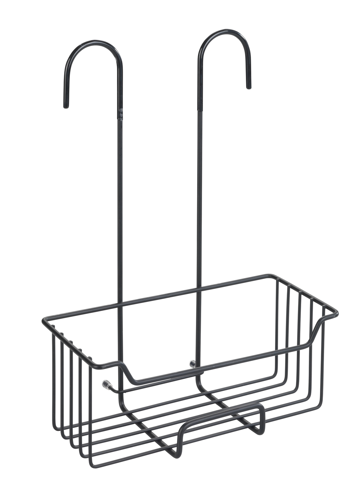 Wenko Milo douchecaddy RVS zwart