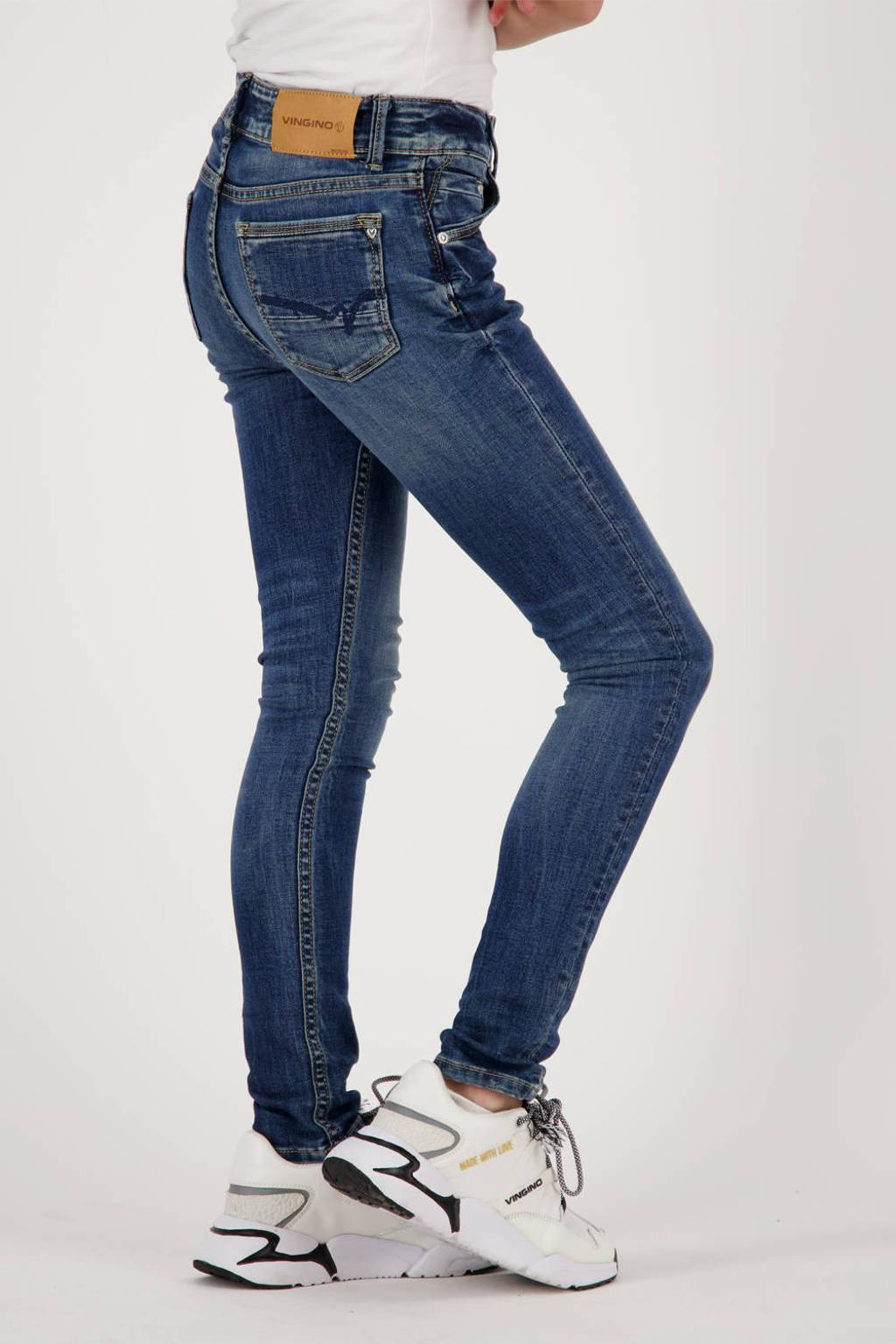 Vingino high waist skinny jeans DenimG01 dark used