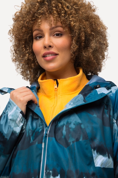 HYPRAR 2-in-1-Fitnessjacke, wasserdicht, 2-Wege-Zipper