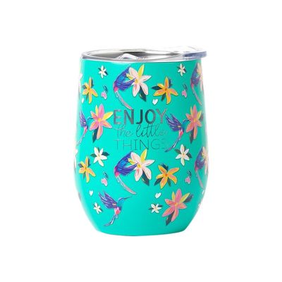 Legami Hot & Cold - Verre isotherme 325 ml - hummingbird