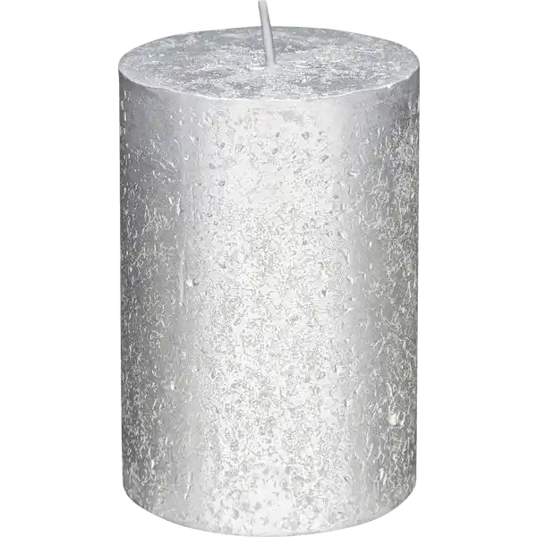 Rustikstumpe Metallic Silber 100 / 68mm