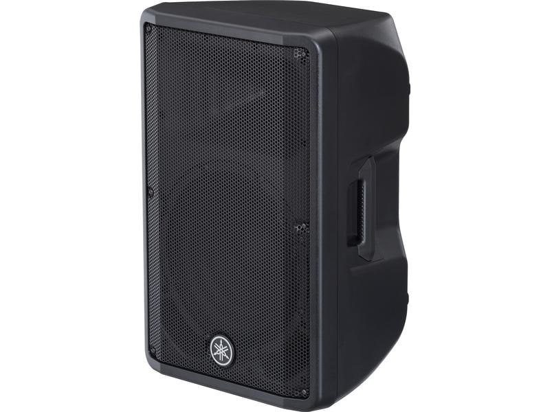 Yamaha Lautsprecher DBR 12 - 1000 W, 12 Zoll Aktivlautsprecher mit 2-Kanal-Mixer für Beschallung und Bühnenmonitoring