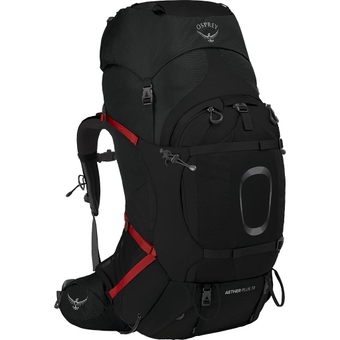 Osprey Aether Plus 70 Rucksack Black Herren