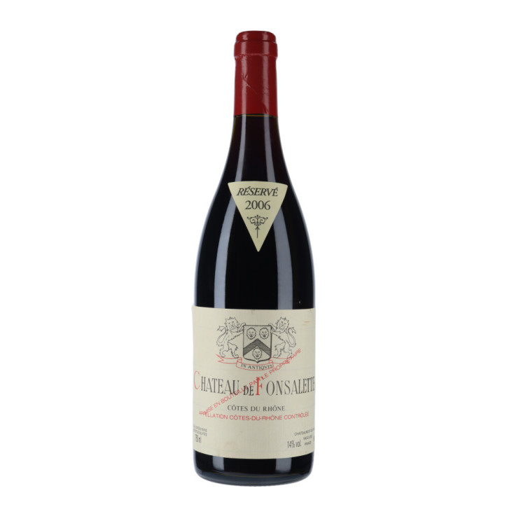 Château de Fonsalette Côtes du Rhône Syrah 2006