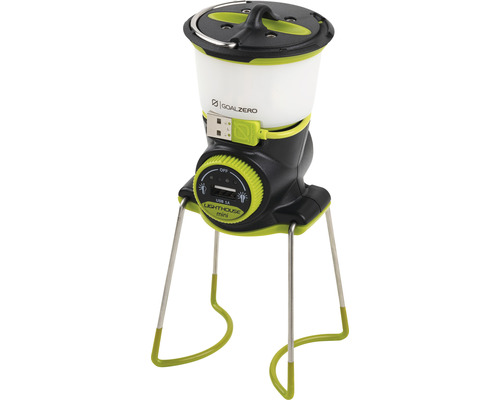 Goal Zero Lighthouse Mini Core Campinglantaarn 210 lm met ingebouwd zonnepaneel